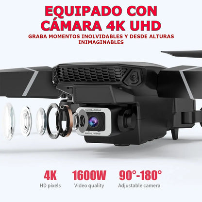 [OFERTA BLACK FRIDAY] DRON PROFESIONAL 4K UHD - AEROVISION PRO™ + MALETÍN GRATIS